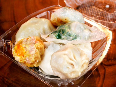 Dim sum dumplings from San Francisco's Chinatown