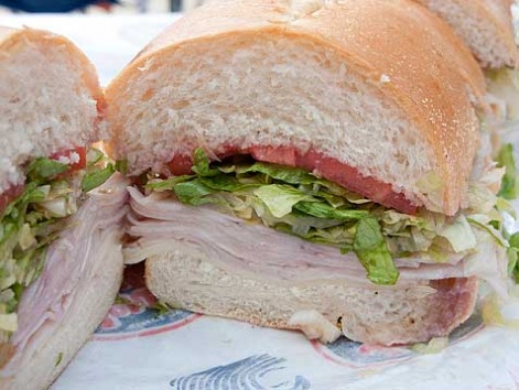 A Jersey Mike's turkey sub sandwich found all over New Jersey.