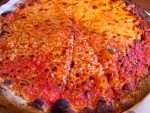 Tomato pie, or apizza, from Modern Apizza in New Haven, Connecticut