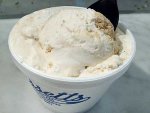 A cup of Bassetts ice cream from Reading Terminal Market in Philadelphia.