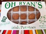 A box of Oh Ryan's Irish potatoes from Philadelphia. 