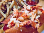 Lobster roll Neptune Oyster in Boston. 
